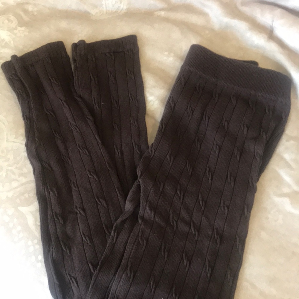 Brown warm leggings